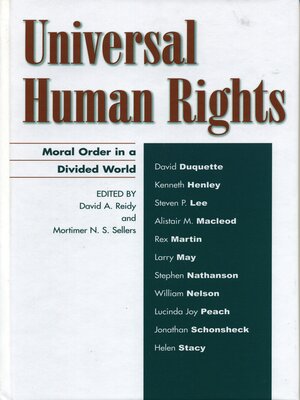 cover image of Universal Human Rights